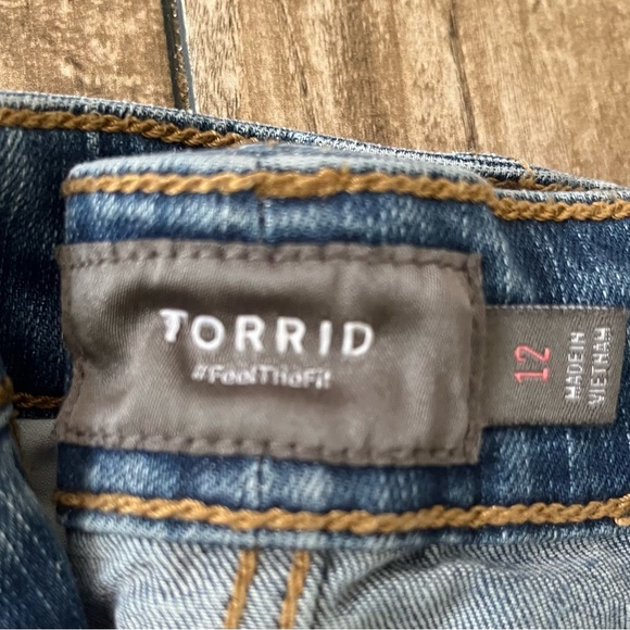Torrid Blue Denim Skirt - Picture 3 of 4